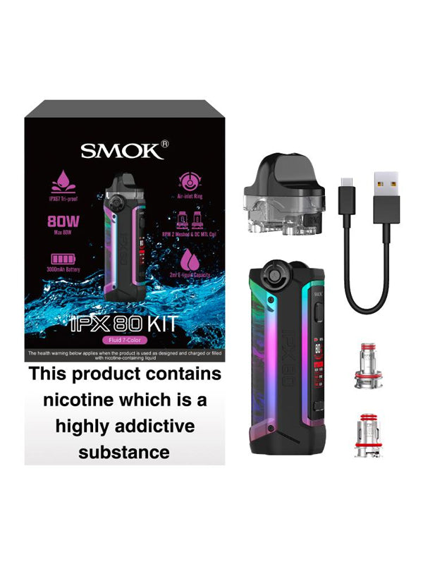 Smok IPX80 80W Pod Kit NYKecigs The Gourmet Vapor Shop NYKVape