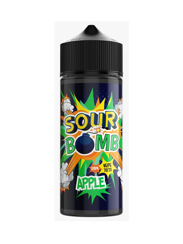 Sour Bomb Apple E Liquids 120ml NYKecigs.com The Gourmet Vapor Shop
