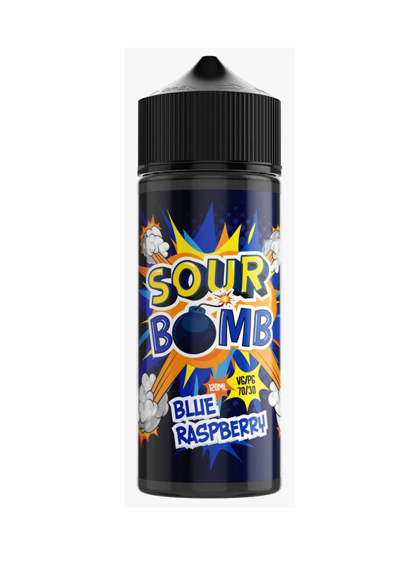 Sour Bomb Blue Raspberry E Liquids 120ml NYKecigs.com The Gourmet Vapor Shop