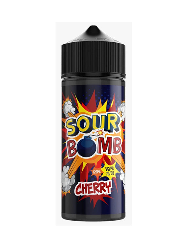 Sour Bomb Cherry E Liquids 120ml NYKecigs.com The Gourmet Vapor Shop