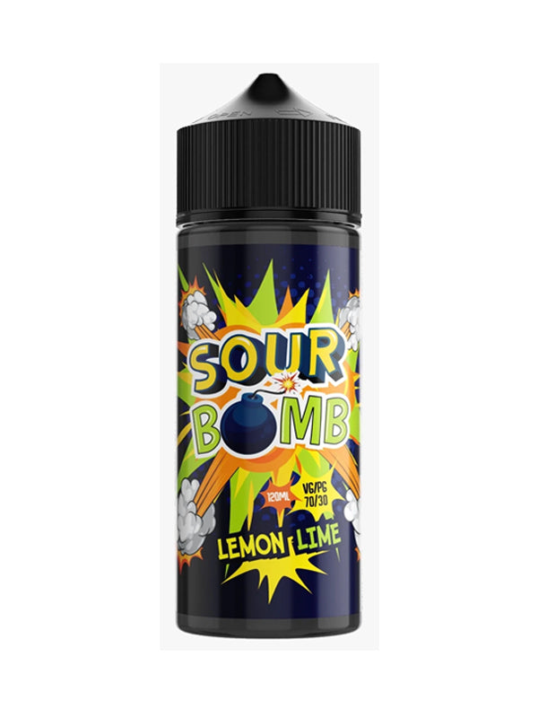 Sour Bomb Lemon Lime E Liquids 120ml NYKecigs.com The Gourmet Vapor Shop