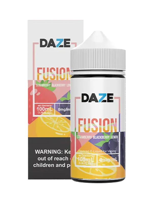 Strawberry Blackberry Lemon Fusion DAZE E Liquid 120ml NYKecigs The Gourmet Vapor Shop