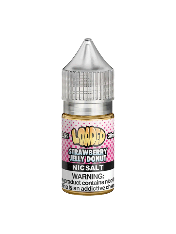 Loaded Salts Strawberry Jelly Donut Nic Salts E Liquids 10ml - NYKecigs.com