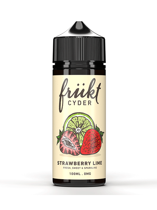 Frukt Cyder Strawberry Lime 120ml E Liquid - NYKecigs.com