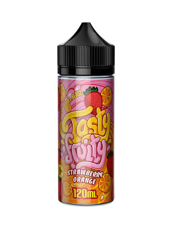 Tasty Fruity Strawberry Orange 120ml E Liquid - NYKecigs