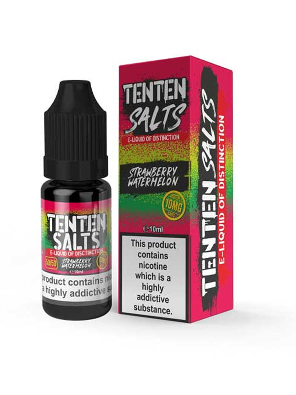 Strawberry Watermelon TenTen Salt E Liquid 10ml NYKecigs The Gourmet Vapor Shop