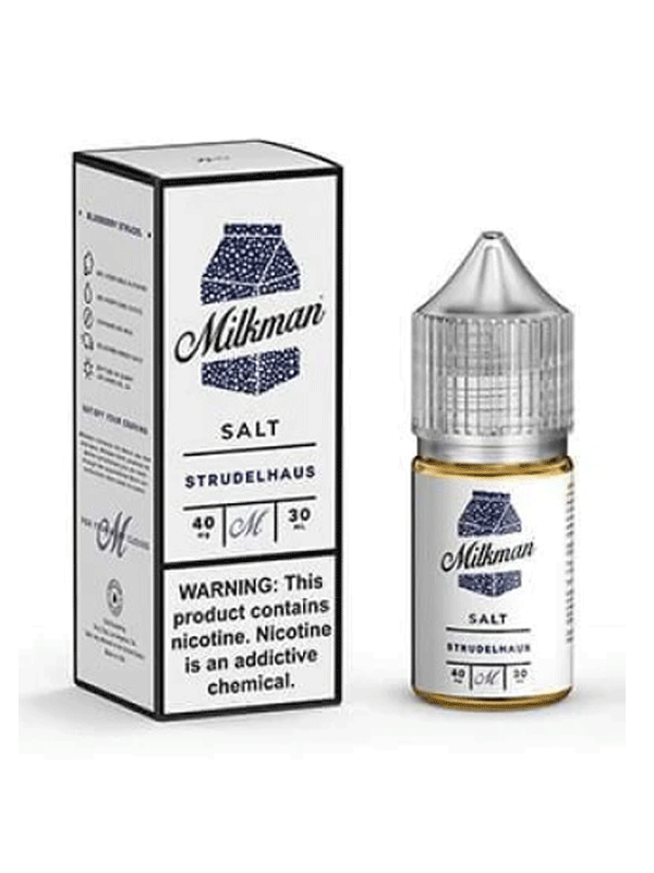 The Milkman Strudelhaus Nic Salt E Liquid 10ml NYKecigs.com