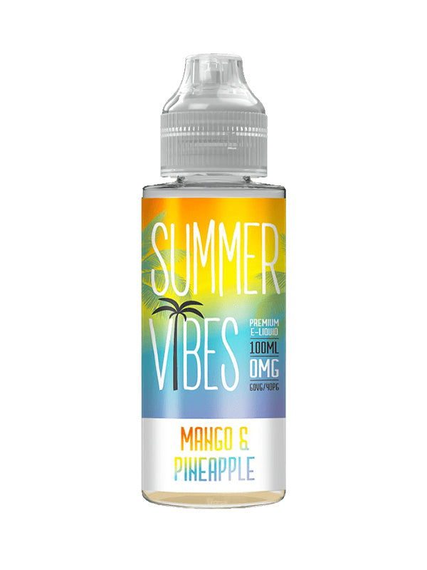 Summer Vibes Mango & Pineapple E Liquid 120ml NYKecigs The Gourmet Vapor Shop
