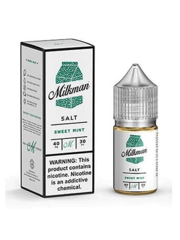 The Milkman Sweet Mint Nic Salt E Liquid 10ml NYKecigs.com