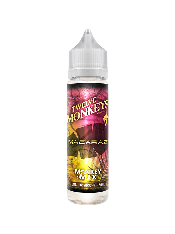 Twelve Monkeys Macaraz 60ml E Liquids - NYKECIGS