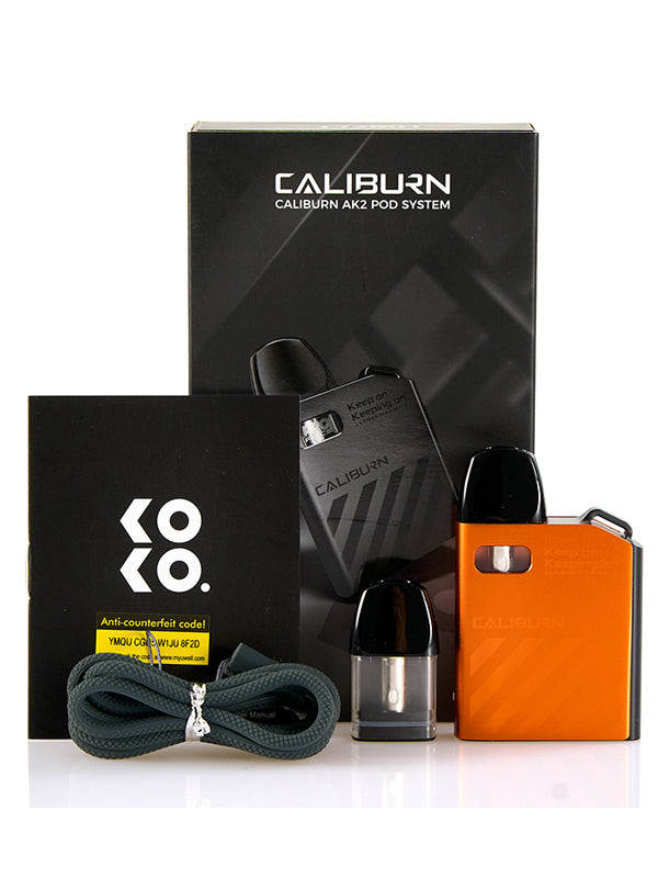 UWELL Caliburn AK2 Pod Kit NYKecigs The Gourmet Vapor Shop