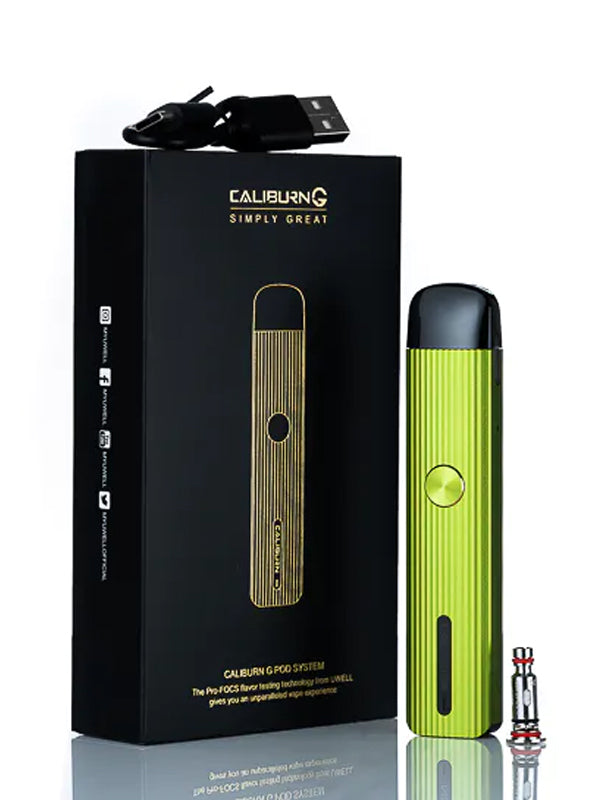 Uwell Caliburn G Pod Kit NYKecigs.com The Gourmet Vapor Shop