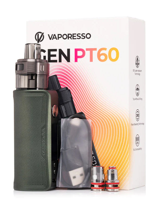 Vaporesso GEN PT60 Pod Kit 60W NYKecigs The Gourmet Vapor Shop