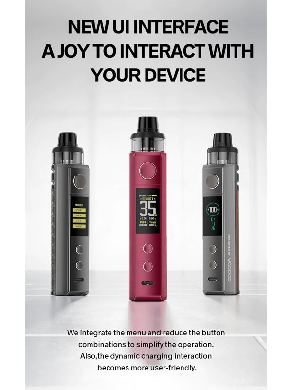 Voopoo DRAG H80S Pod Kit 80W NYKecigs The Gourmet Vapor Shop