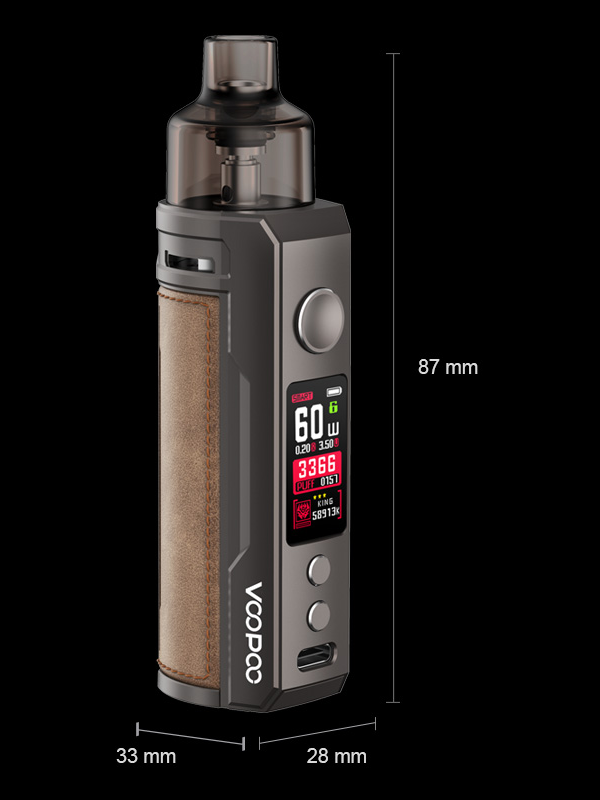 Voopoo Drag S 60W Pod Kit NYKecigs Voopoo Drag S 60W Pod Kit NYKecigs