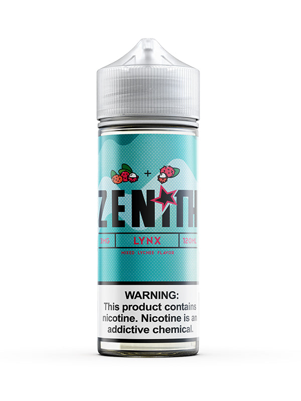 Zenith Lynx E Liquid 120ml Shortfill NYKecigs.com The Gourmet Vapor Shop