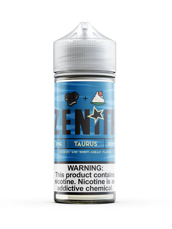 Zenith Taurus E Liquid 120ml Shortfill NYKecigs.com The Gourmet Vapor Shop