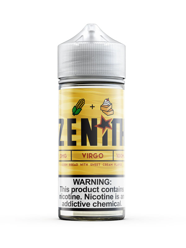 Zenith Virgo E Liquid 120ml Shortfill NYKecigs.com The Gourmet Vapor Shop