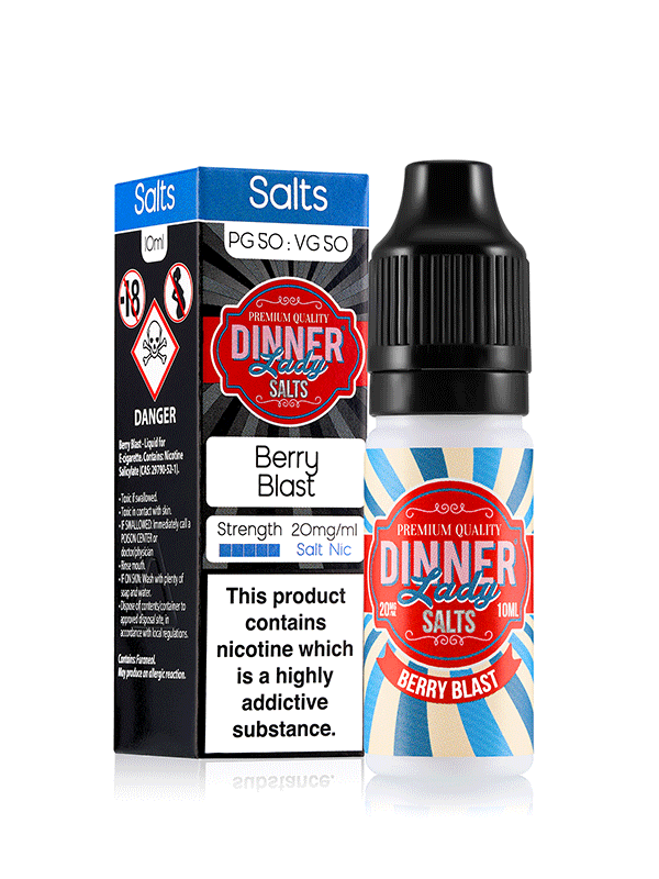 Vape Dinner Lady Berry Blast Nic Salts 10ml E-Liquid NYKecigs.com