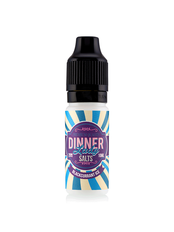 Vape Dinner Lady Blackcurrant Ice Nic Salts 10ml E-Liquid NYKecigs.com