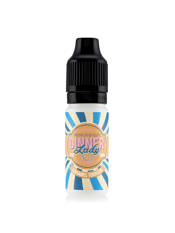 Vape Dinner Lady Caramel Tobacco Nic Salts 10ml E-Liquid NYKecigs.com