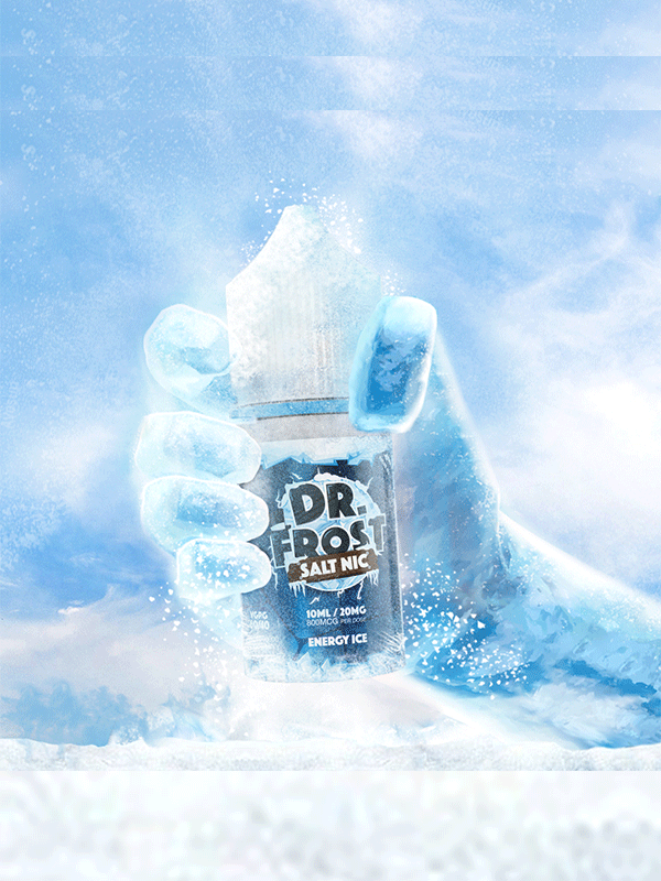 Dr Frost Energy Ice Salt Nic E Liquid 10ml NYKecigs.com