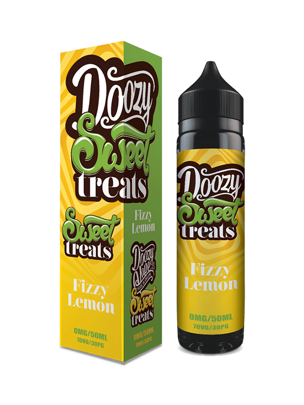 Doozy Treats Fizzy Lemon E-Liquid 60mls NYKecigs.com