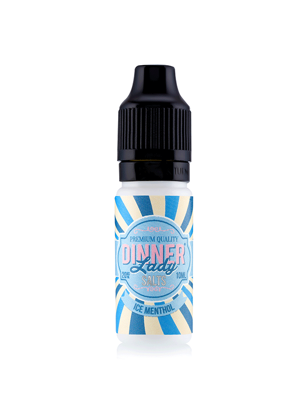 Vape Dinner Lady Ice Menthol Nic Salts 10ml E-Liquid NYKecigs.com