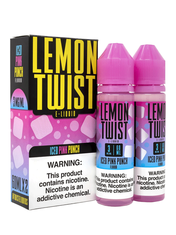 Twist Iced Pink Punch E Liquid 60ml NYKecigs.com