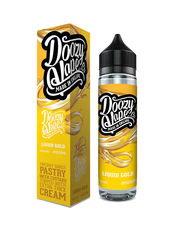 Doozy Vape Liquid Gold E-Liquid 60mls NYKecigs.com