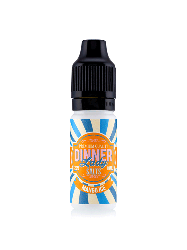 Vape Dinner Lady Mango Ice Nic Salts 10ml E-Liquid NYKecigs.com
