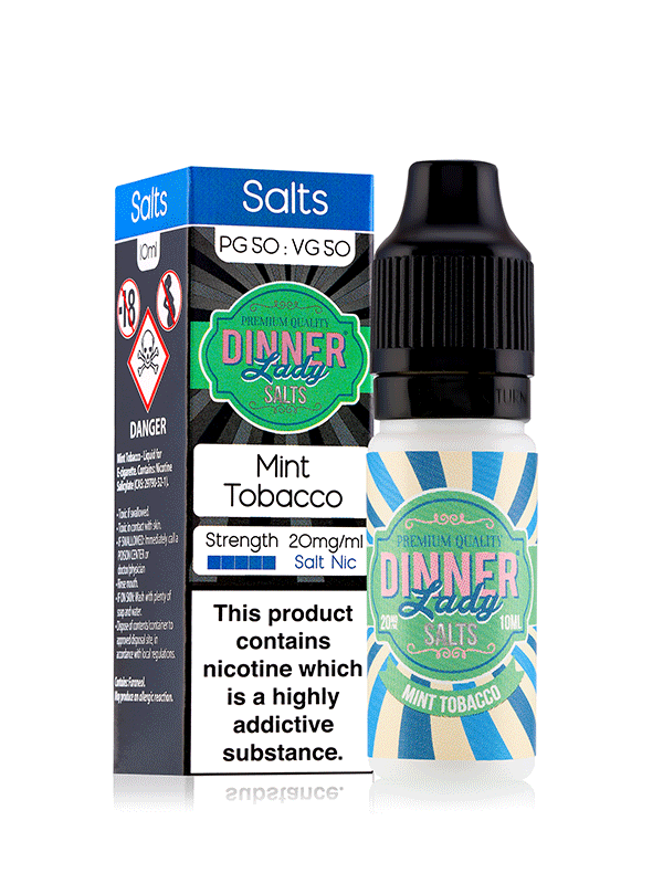 Vape Dinner Lady Mint Tobacco Nic Salts 10ml E-Liquid NYKecigs.com