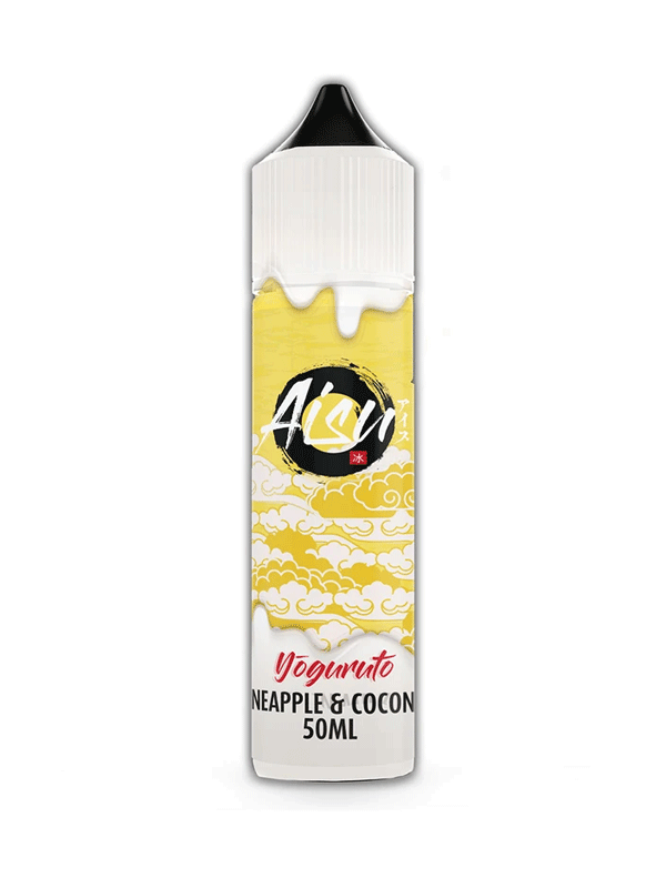 Aisu Yogurt Pineapple & Coconut E Liquid 60ml NYKecigs.com