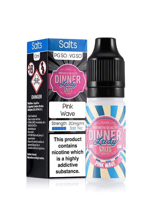 Vape Dinner Lady Pink Wave Nic Salts 10ml E-Liquid NYKecigs.com