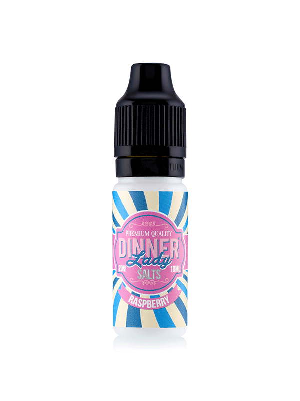 Vape Dinner Lady Raspberry Nic Salts 10ml E-Liquid NYKecigs.com