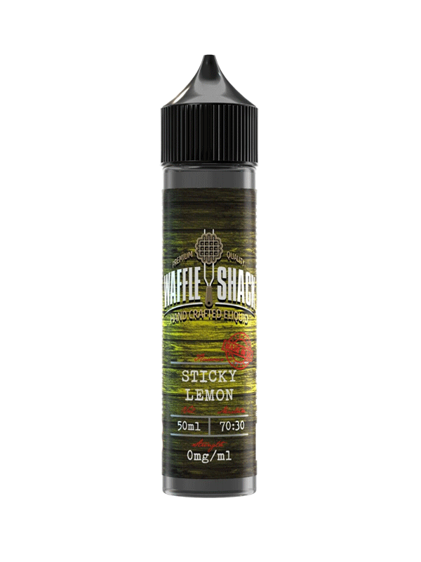 Waffle Shack Sticky Lemon 60ml E Liquid - NYKecigs.com