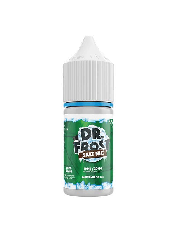 Dr Frost Watermelon Ice Salt Nic E Liquid 10ml NYKecigs.com